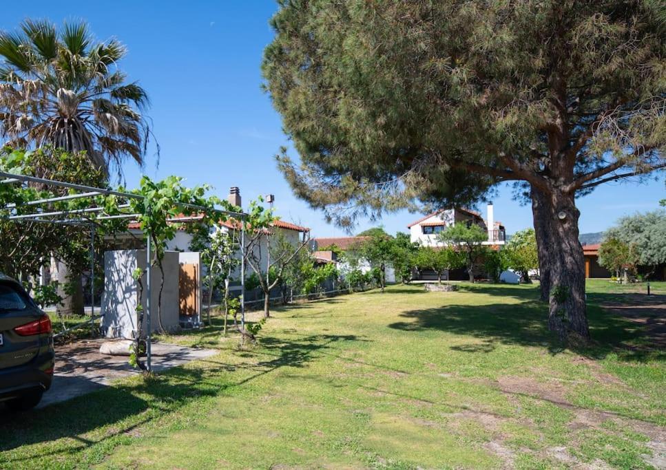 Traditionelles Appartement Athos Shadow Am Meer Paralia Sikias Экстерьер фото